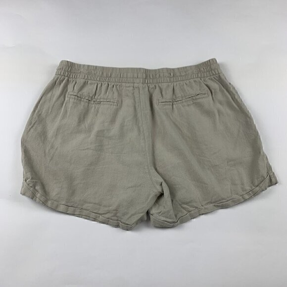 Old Navy A Stones Throw Linen Blend Pull On Shorts L - Picture 5 of 6